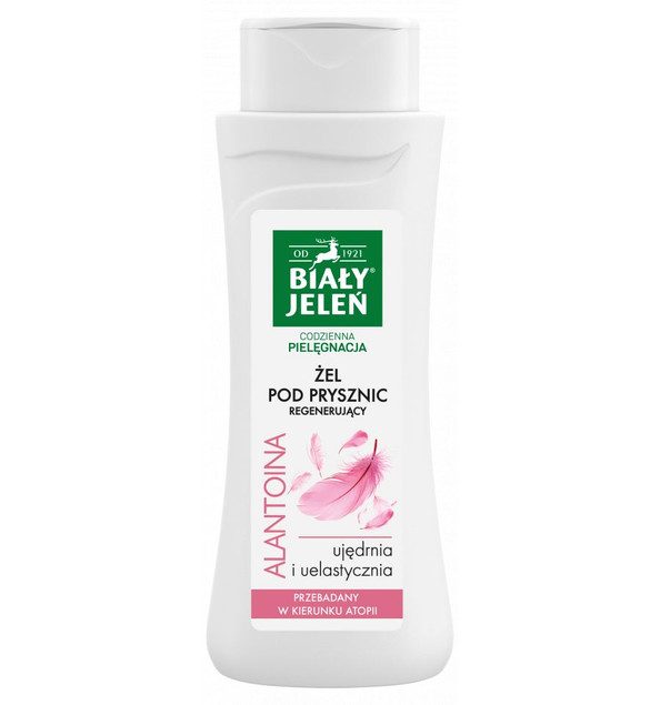 BIAŁY JELEŃ Żel Pod Prysznic ALANTOINA + Proszek Do Prania KOLOR