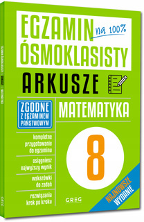 Egzamin Ósmoklasisty Arkusze Matematyka 2024 Najnowsze Wydanie Greg