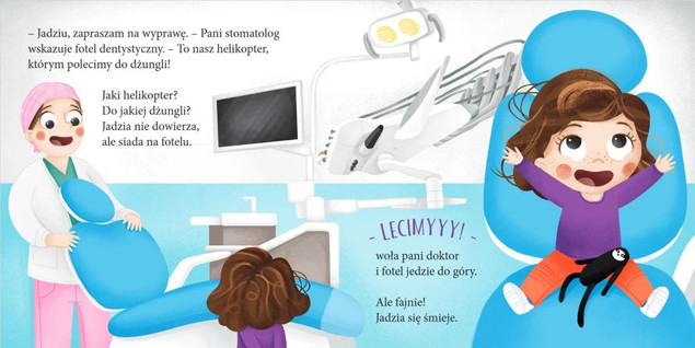 Jadzia Pętelka idzie do dentysty Barbara Supeł