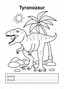 Kolorowanka Dinozaury
