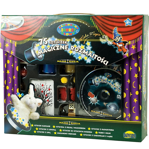 Zestaw Małego Magika 75 Sztuczek Płyta DVD