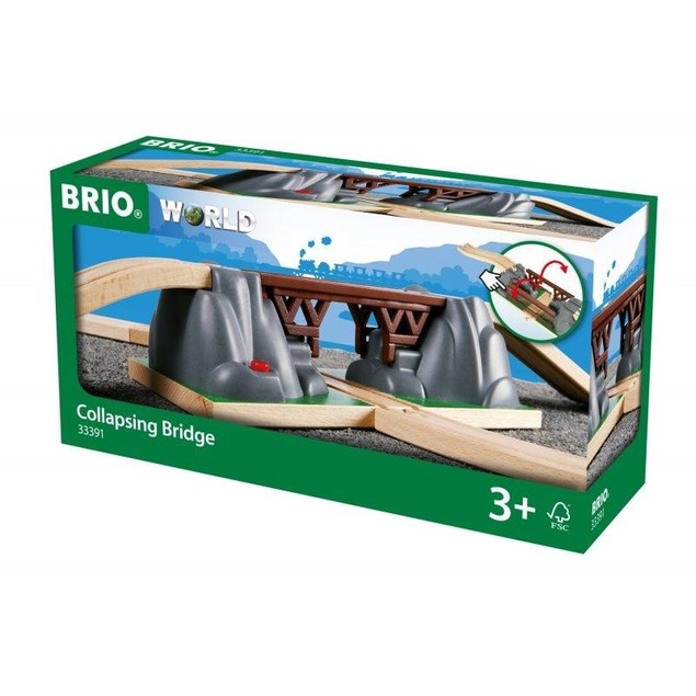 Brio Kolejka Most z zapadnią 33391