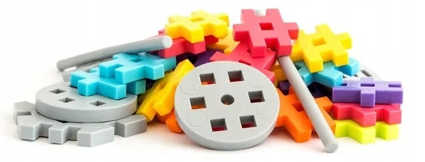 Klocki Konstrukcyjne Meli Maxi Constructor 120 el. dla Dzieci