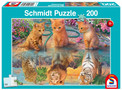 Schmidt Puzzle 200 Kiedy dorosnę - Układanka dla Dzieci +8 Lat