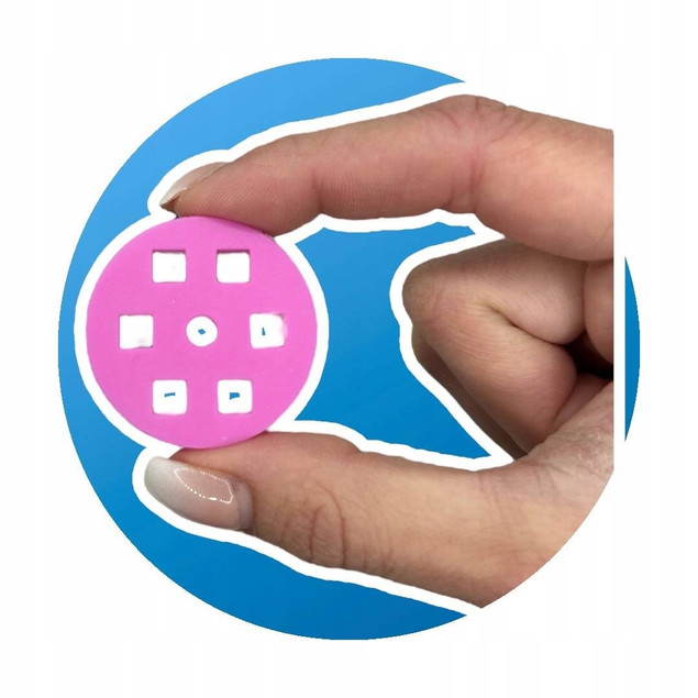 Klocki Meli Basic Constructor Pink 60 el. dla Dziewczynek