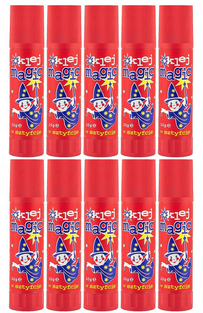 10x Kamaben Klej sztyft Magic Eco 10 g