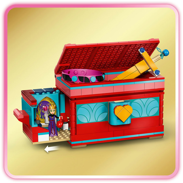 LEGO® Disney Princess 43276 Szkatułka na Biżuterię Królewna Śnieżka + Zła Królowa