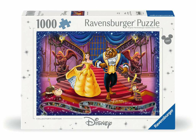 Puzzle Ravensburger 1000 el. Disney Classics Piękna i Bestia