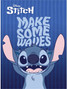 Zeszyt w trzy linie Disney Stitch A5