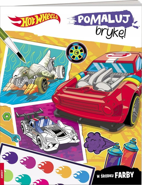 Hot Wheels. Pomaluj brykę Praca zbiorowa