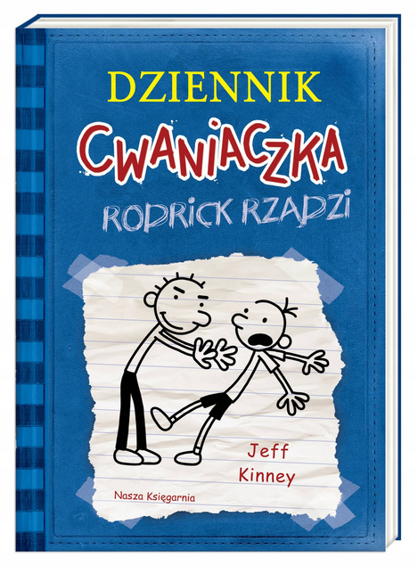 Pakiet DZIENNIK CWANIACZKA T. 1-3 Rodrick Jeff Kinney 6+ Nasza Księgarnia