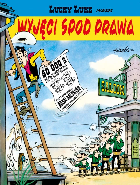 Lucky Luke Wyjęci spod prawa Morris_1