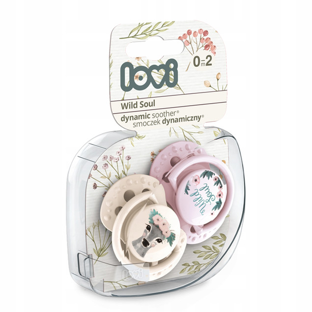 Smoczek dynamiczny LOVI Wild Soul Girl 0-2M