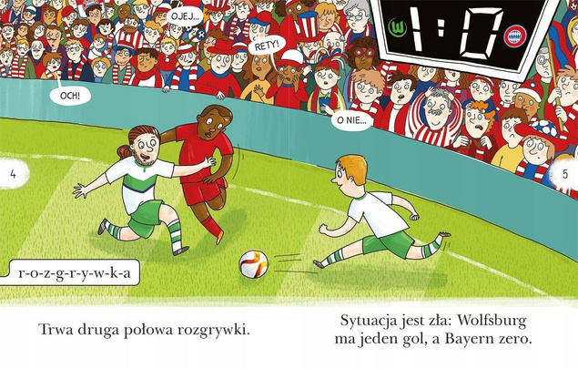 Lewy Gola! Czytam Sobie Poziom 1 Rafał Witek 5+ HarperKids