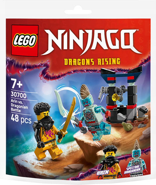 LEGO Ninjago 30700 Bitwa Arina z Dragonem Saszetka Polybag