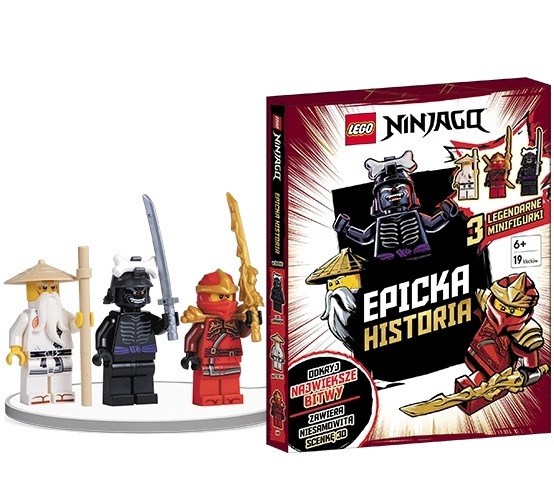 LEGO NINJAGO. Epicka historia Praca zbiorowa