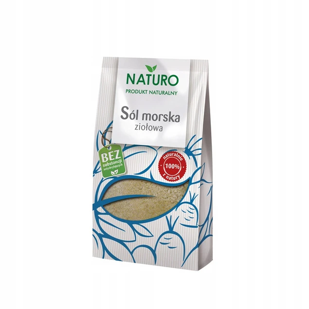 Sól Morska Ziołowa Naturo 250g