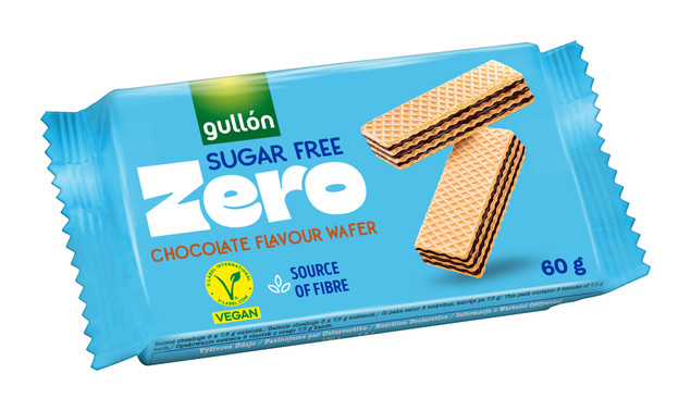 Wafelki Gullón Zero bez cukru z kremem kakaowym 60 g