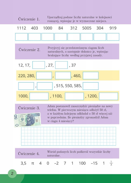 Mądry Uczeń MATEMATYKA Klasa 4-6 ZESTAW Książeczek Do Nauki Liczenia 9+ SBM