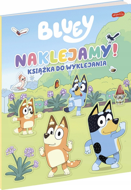 Bluey Naklejamy! Książka Do Wyklejania 3+ HarperKids