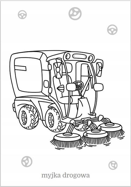 Maluszkowe malowanie. Pojazdy w mieście