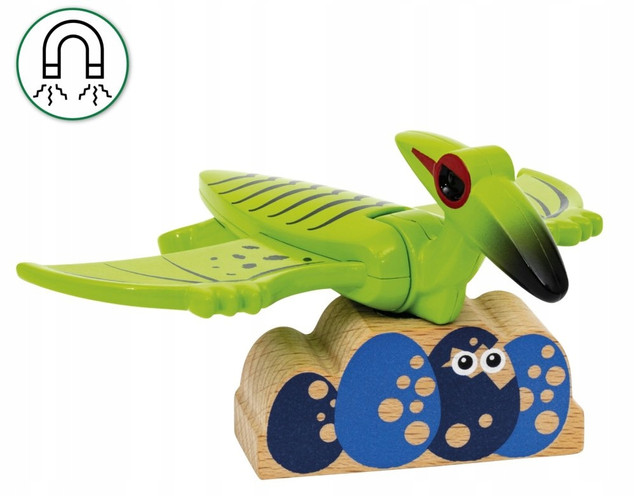 Kolejka Brio na Baterie z Dinozaurami i Świetlnymi Efektami