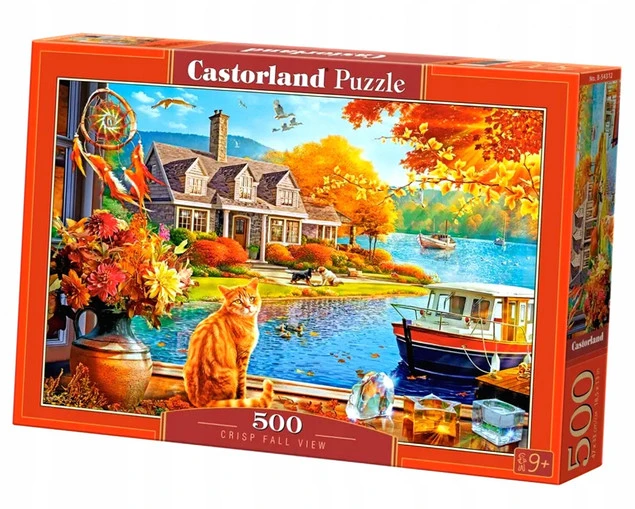 Puzzle Castorland 500 elementów Crisp Fall View - Jesienny Widok