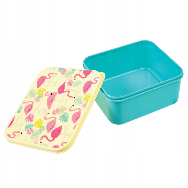 Śniadaniówka dla dzieci Lunchbox Pojemnik Flamingi Rex London