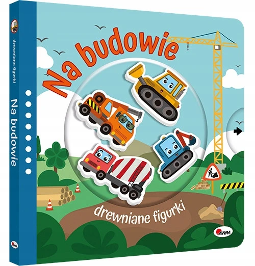 Na budowie. Drewniane figurki Natalia Kawałko-Dzikowska