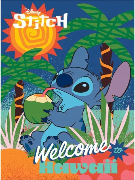 Zeszyt Szkolny A5 32k KRATKA Disney STITCH St. Majewski 6597