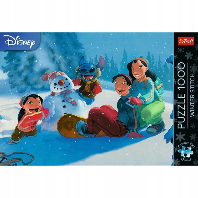 Opakowanie puzzli Trefl 1000 XMAS Stitch