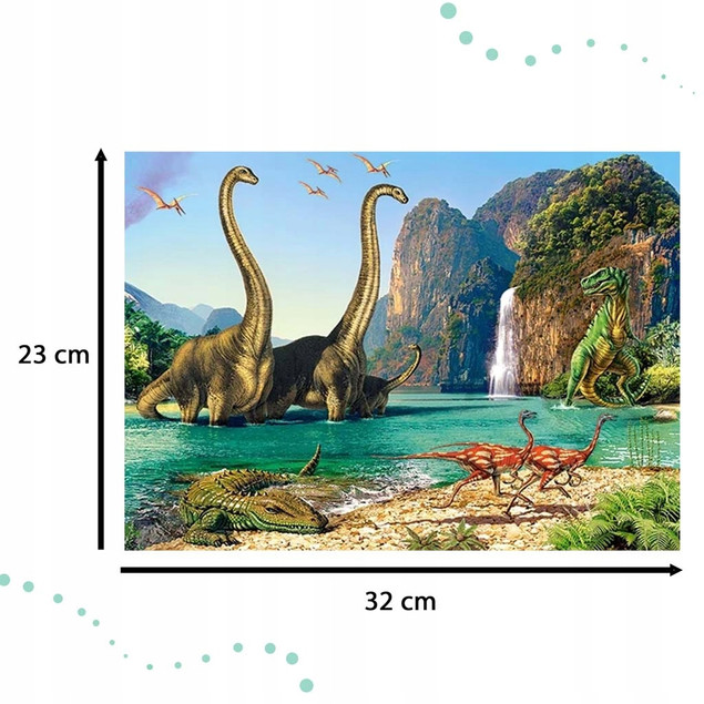 Puzzle dinozaury 60 el. 5+ – Castorland