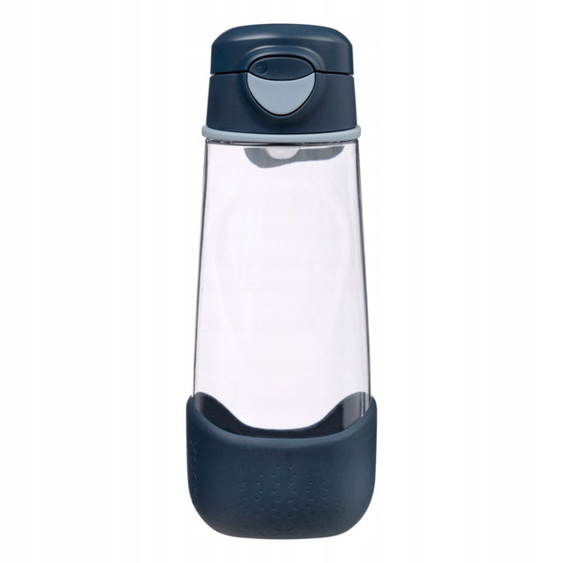 B.box Bidon Tritanowy 600 ml Midnight z Ustnikiem dla Dzieci do Szkoły