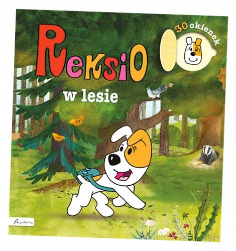 Reksio w lesie książka z okienkami Maria Szarf