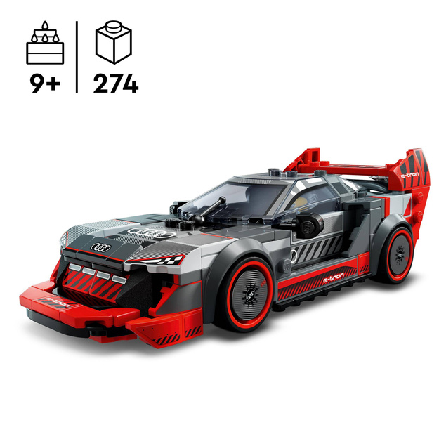 LEGO Speed Champions Wyścigowe Audi S1 E-tron Quattro 274el. 9+ 76921