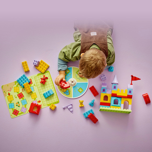 LEGO DUPLO 10450 Zamek i Gra Planszowa 2w1 Edukacyjny