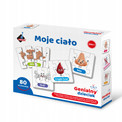 Puzzle Askato MOJE CIAŁO 80 el. Edukacyjne Układanka dla Dzieci