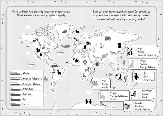 Moje Mapy Świata Podstawy Geografii Sabina Grabias 5+ Skrzat