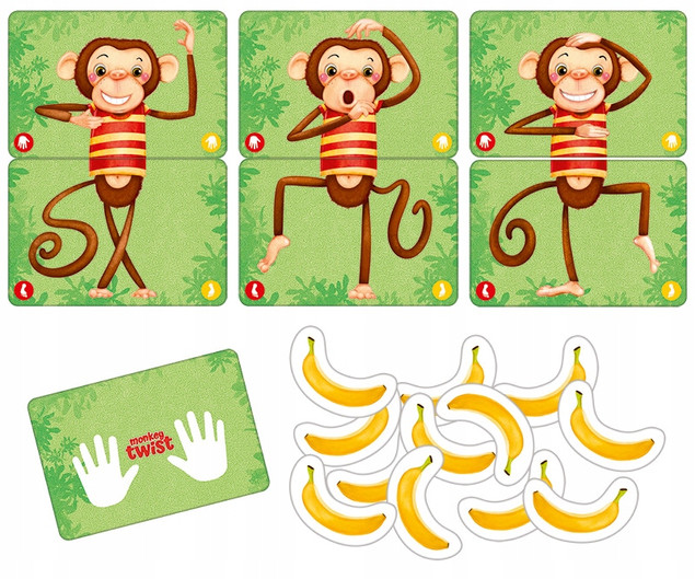 Gra ruchowa Monkey Twist – Kukuryku
