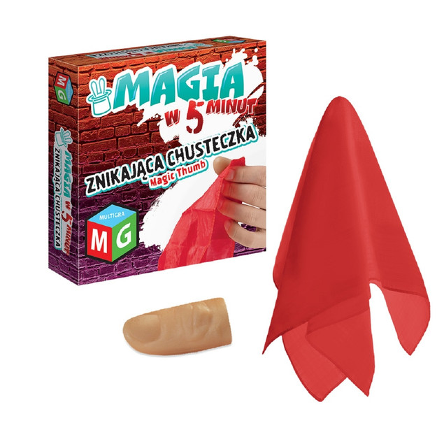 Gra planszowa Magia w 5 minut Znikająca chusteczka Multigra