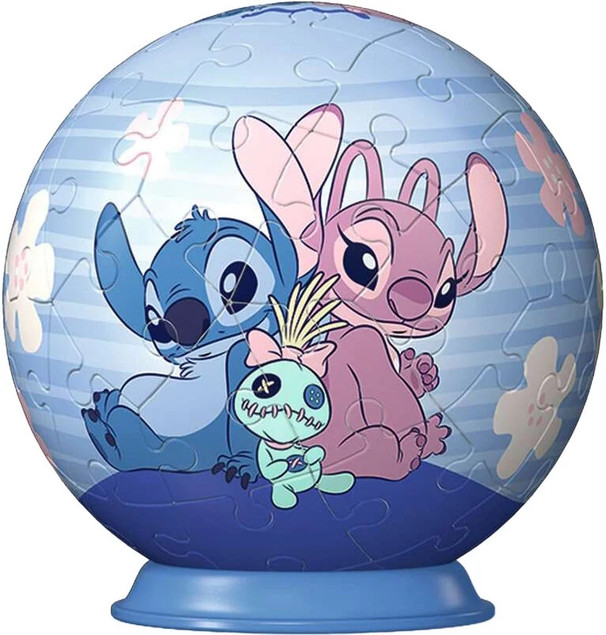 Puzzle 3D RAVENSBURGER Disney Stitch 3 Kula 11599 (54 elementy)