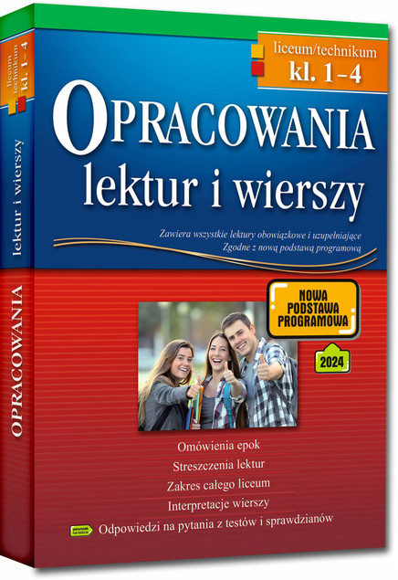 Opracowania lektur i wierszy