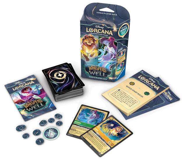 Disney Lorcana: Whispers in the Well - Starter Deck - Amber & Emerald