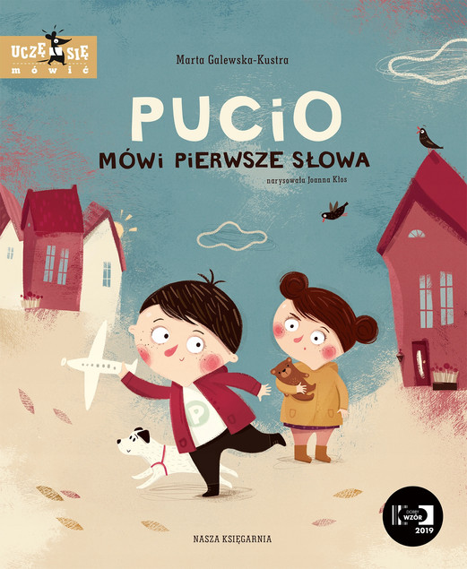 Zestaw 6 książek Pucio – Książeczki do nauki mowy