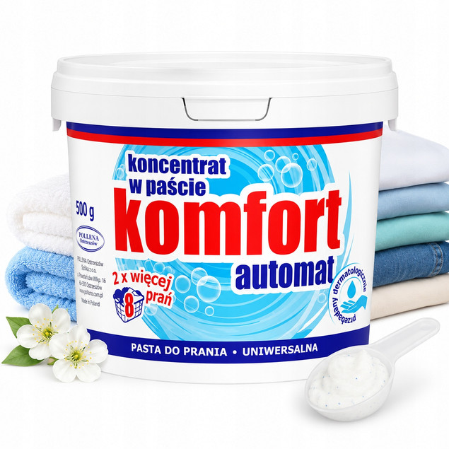 Pasta do prania Komfort automat 500g – 12 prań