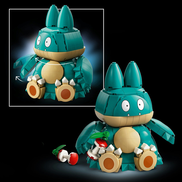 LEGO Pokémon 72150 Munchlax – Model kolekcjonerski 757 elementów, 18+