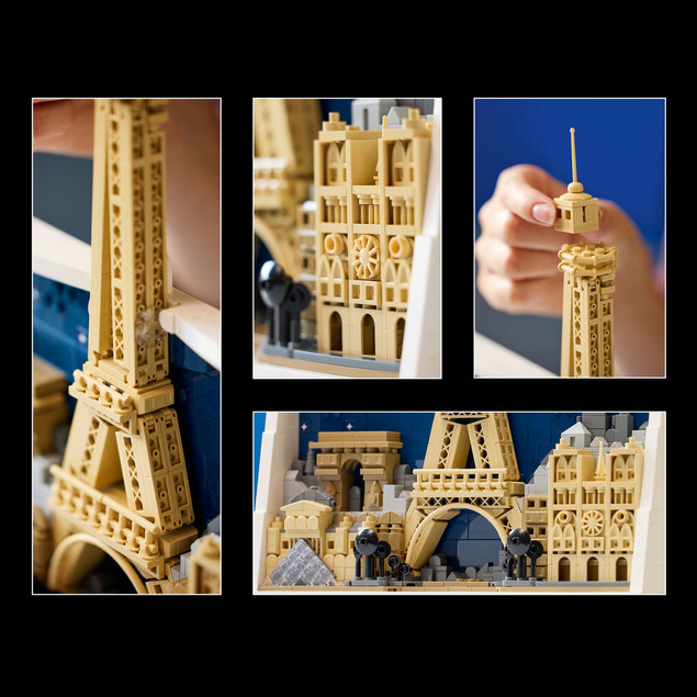 LEGO Architecture 21064 Paryż Miasto Miłości – Zestaw Kolekcjonerski dla Dorosłych