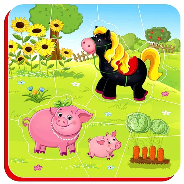 ROTER KAFER Magnetyczne Puzzle - Mini-ilustracje