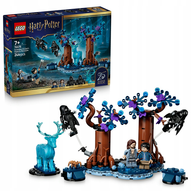 LEGO Harry Potter 76475 Zakazany Las: Expecto Patronum — 244 elementy, Patronus Jeleń