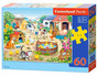 Puzzle 60 Układanka Farma ZWIERZĘTA Wieś Pies Kot 5+ Castorland